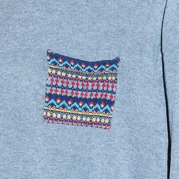 21 Men Color Patch & Shoulder Sweater Size XS - Picture 2 of 5